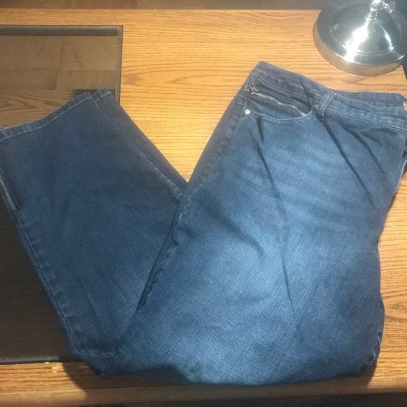 Style & Co slim leg denim jeans size 24W - Picture 5 of 6